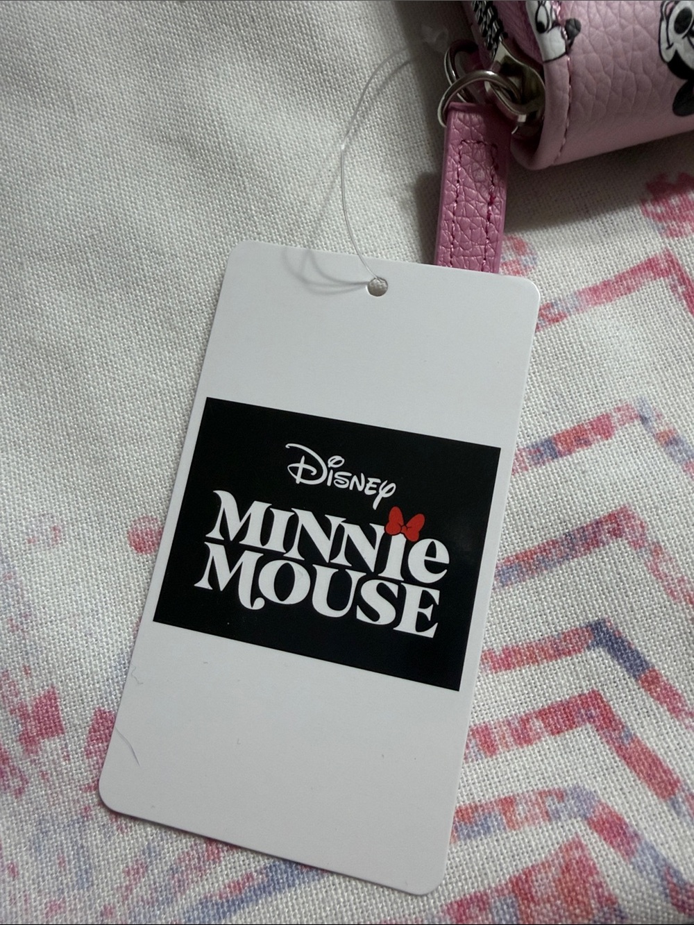 Disney Minnie Mouse Pink Zip-Around Wallet - Picture 2 of 3
